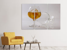 Laden Sie das Bild in den Galerie-Viewer, Leinwandbild 3-teilig Mein Brandy
