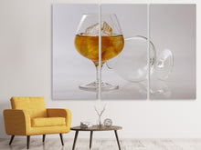 Laden Sie das Bild in den Galerie-Viewer, Leinwandbild 3-teilig Mein Brandy