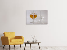 Laden Sie das Bild in den Galerie-Viewer, Leinwandbild 3-teilig Mein Brandy
