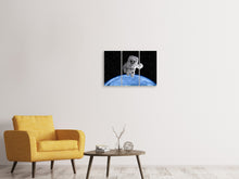 Laden Sie das Bild in den Galerie-Viewer, Leinwandbild 3-teilig Im Raumanzug