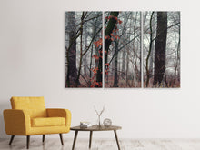 Laden Sie das Bild in den Galerie-Viewer, Leinwandbild 3-teilig Herbst Winter