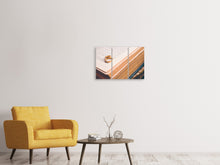 Laden Sie das Bild in den Galerie-Viewer, Leinwandbild 3-teilig Die goldenen Eheringe