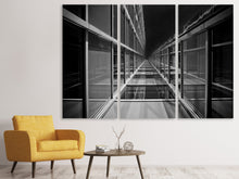 Laden Sie das Bild in den Galerie-Viewer, Leinwandbild 3-teilig Moderne Architektur