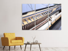 Laden Sie das Bild in den Galerie-Viewer, Leinwandbild 3-teilig Klaviermechanik