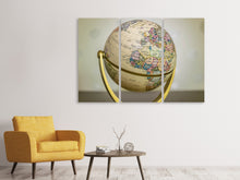 Laden Sie das Bild in den Galerie-Viewer, Leinwandbild 3-teilig Der Globus