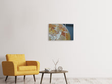 Laden Sie das Bild in den Galerie-Viewer, Leinwandbild 3-teilig Close up Globus