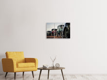 Laden Sie das Bild in den Galerie-Viewer, Leinwandbild 3-teilig Oldtimer Rally