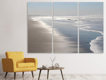 Laden Sie das Bild in den Galerie-Viewer, Leinwandbild 3-teilig Naturerlebnis Strand