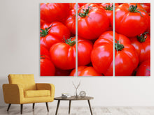 Laden Sie das Bild in den Galerie-Viewer, Leinwandbild 3-teilig Frische Tomaten