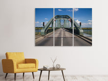 Laden Sie das Bild in den Galerie-Viewer, Leinwandbild 3-teilig Die Klappbrücke