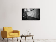 Laden Sie das Bild in den Galerie-Viewer, Leinwandbild 3-teilig Noble Treppe