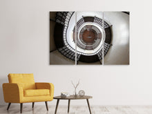 Laden Sie das Bild in den Galerie-Viewer, Leinwandbild 3-teilig Beeindruckende Wendeltreppe