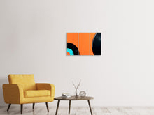 Laden Sie das Bild in den Galerie-Viewer, Leinwandbild 3-teilig Retro Schallplatten Motiv