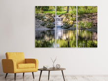 Laden Sie das Bild in den Galerie-Viewer, Leinwandbild 3-teilig Ein Platz der Ruhe