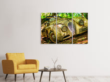 Laden Sie das Bild in den Galerie-Viewer, Leinwandbild 3-teilig Oldtimer in XL