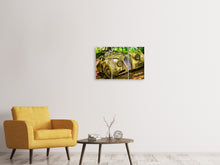 Laden Sie das Bild in den Galerie-Viewer, Leinwandbild 3-teilig Oldtimer in XL