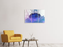 Laden Sie das Bild in den Galerie-Viewer, Leinwandbild 3-teilig Schwebende Kunst 2