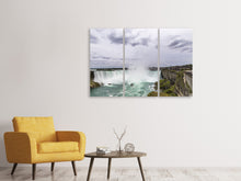 Laden Sie das Bild in den Galerie-Viewer, Leinwandbild 3-teilig Attraktion Niagara Fälle