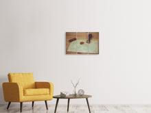 Laden Sie das Bild in den Galerie-Viewer, Leinwandbild 3-teilig Retro Brief