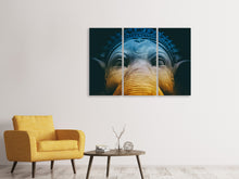 Laden Sie das Bild in den Galerie-Viewer, Leinwandbild 3-teilig Close up Ganesha