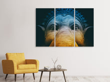 Laden Sie das Bild in den Galerie-Viewer, Leinwandbild 3-teilig Close up Ganesha