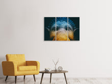 Laden Sie das Bild in den Galerie-Viewer, Leinwandbild 3-teilig Close up Ganesha