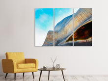 Laden Sie das Bild in den Galerie-Viewer, Leinwandbild 3-teilig Kunst Museum