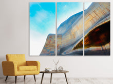 Laden Sie das Bild in den Galerie-Viewer, Leinwandbild 3-teilig Kunst Museum
