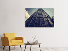 Laden Sie das Bild in den Galerie-Viewer, Leinwandbild 3-teilig Die Symmetrie