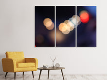 Laden Sie das Bild in den Galerie-Viewer, Leinwandbild 3-teilig Doppeltes Licht