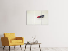 Laden Sie das Bild in den Galerie-Viewer, Leinwandbild 3-teilig Der Lippenstift