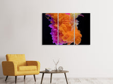 Laden Sie das Bild in den Galerie-Viewer, Leinwandbild 3-teilig Schwebende Kunst 1