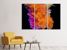 Laden Sie das Bild in den Galerie-Viewer, Leinwandbild 3-teilig Schwebende Kunst 1