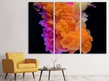 Laden Sie das Bild in den Galerie-Viewer, Leinwandbild 3-teilig Schwebende Kunst 1