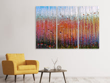 Laden Sie das Bild in den Galerie-Viewer, Leinwandbild 3-teilig Hinter Glas
