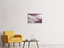 Laden Sie das Bild in den Galerie-Viewer, Leinwandbild 3-teilig Oldtimer im Wüstensand