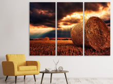 Laden Sie das Bild in den Galerie-Viewer, Leinwandbild 3-teilig Mystische Landschaft