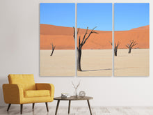 Laden Sie das Bild in den Galerie-Viewer, Leinwandbild 3-teilig Sossusvlei Namibia