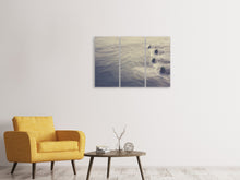 Laden Sie das Bild in den Galerie-Viewer, Leinwandbild 3-teilig Das mystische Meer