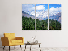 Laden Sie das Bild in den Galerie-Viewer, Leinwandbild 3-teilig Ausblick auf Manali