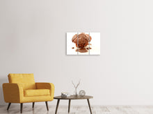 Laden Sie das Bild in den Galerie-Viewer, Leinwandbild 3-teilig Muffin mit Schokolade