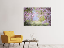 Laden Sie das Bild in den Galerie-Viewer, Leinwandbild 3-teilig Im schönen Frühling