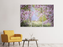 Laden Sie das Bild in den Galerie-Viewer, Leinwandbild 3-teilig Im schönen Frühling