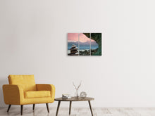 Laden Sie das Bild in den Galerie-Viewer, Leinwandbild 3-teilig Zen-Buddhismus