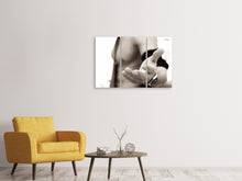 Laden Sie das Bild in den Galerie-Viewer, Leinwandbild 3-teilig Komm....