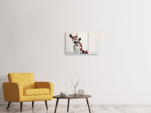 Laden Sie das Bild in den Galerie-Viewer, Leinwandbild 3-teilig Joghurt mit Beeren