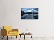 Laden Sie das Bild in den Galerie-Viewer, Leinwandbild 3-teilig Zum anderen Ufer