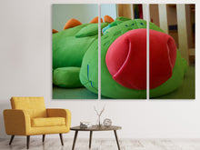 Laden Sie das Bild in den Galerie-Viewer, Leinwandbild 3-teilig Mein Drachen