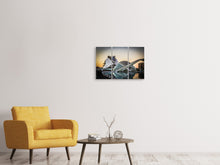 Laden Sie das Bild in den Galerie-Viewer, Leinwandbild 3-teilig Futuristische Architektur
