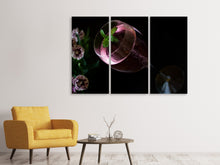 Laden Sie das Bild in den Galerie-Viewer, Leinwandbild 3-teilig Kir Royal